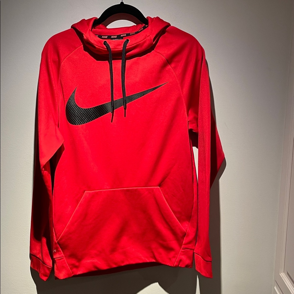 Nike Men's Bold Red Hoodie - Picture 3 of 11